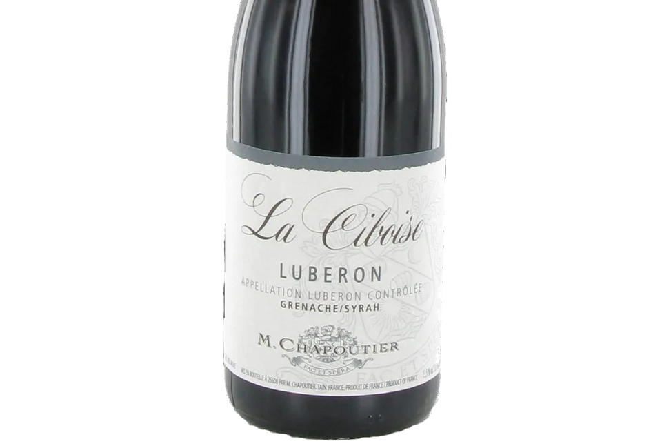Chapoutier Luberon La Ciboise 2017 (France) - - Black Market