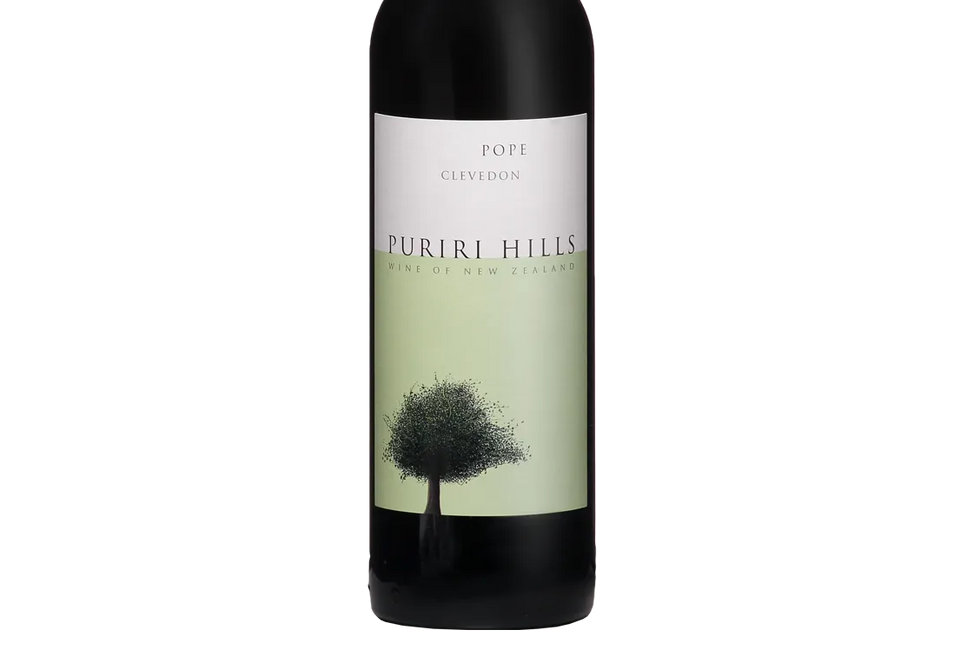 Puriri Hills Pope Clevedon Merlot Blend 2013 (Single Bottle) - Merlot - Black Market