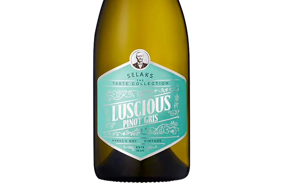 Selaks Taste Collection's 'Luscious' Hawke's Bay Pinot Gris 2018 - Pinot Gris - Black Market