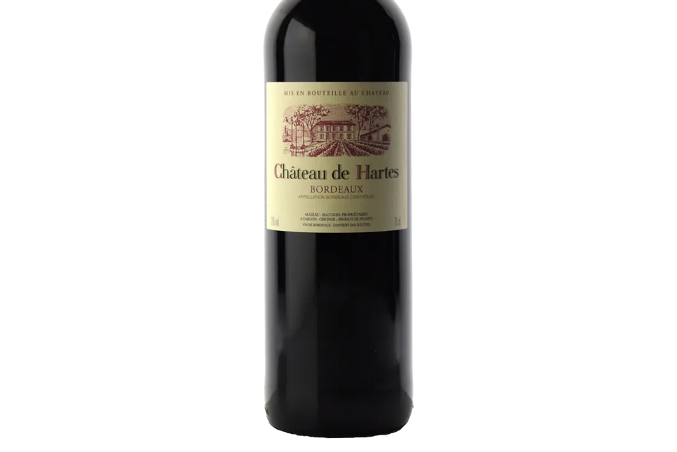 Château de Hartes Bordeaux Rouge 2016 (France) - Bordeaux Blend - Black Market