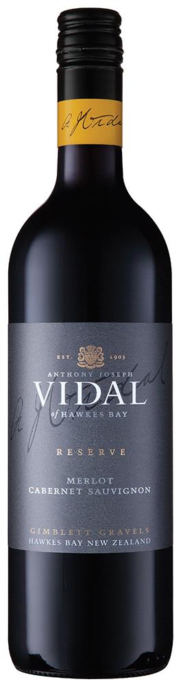 Vidal Reserve Gimblett Gravels Hawkes Bay Merlot Cabernet Sauvignon 2017 - Merlot - Black Market