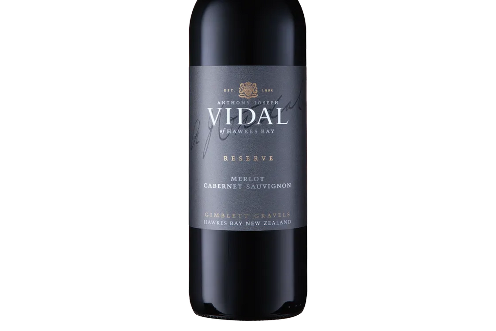 Vidal Reserve Gimblett Gravels Hawkes Bay Merlot Cabernet Sauvignon 2017 - Merlot - Black Market