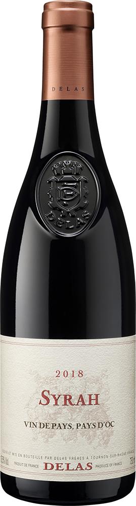 Delas Vin de Pays Syrah 2018 (France) - Syrah - Black Market