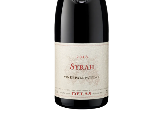 Delas Vin de Pays Syrah 2018 (France) - Syrah - Black Market
