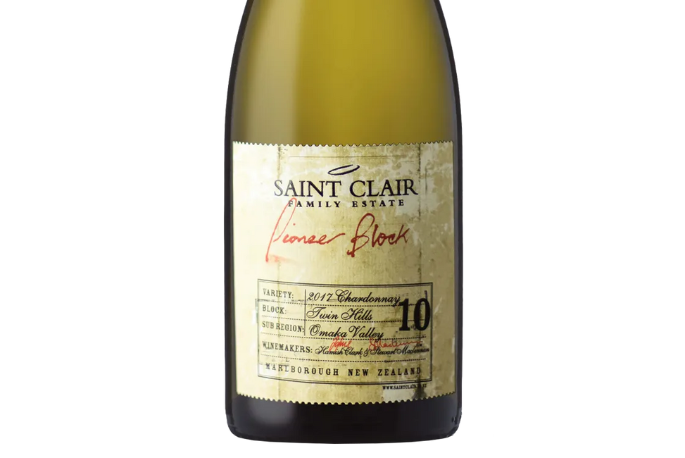 Saint Clair Pioneer Block 10 Twin Hills Marlborough Chardonnay 2017 - Chardonnay - Black Market