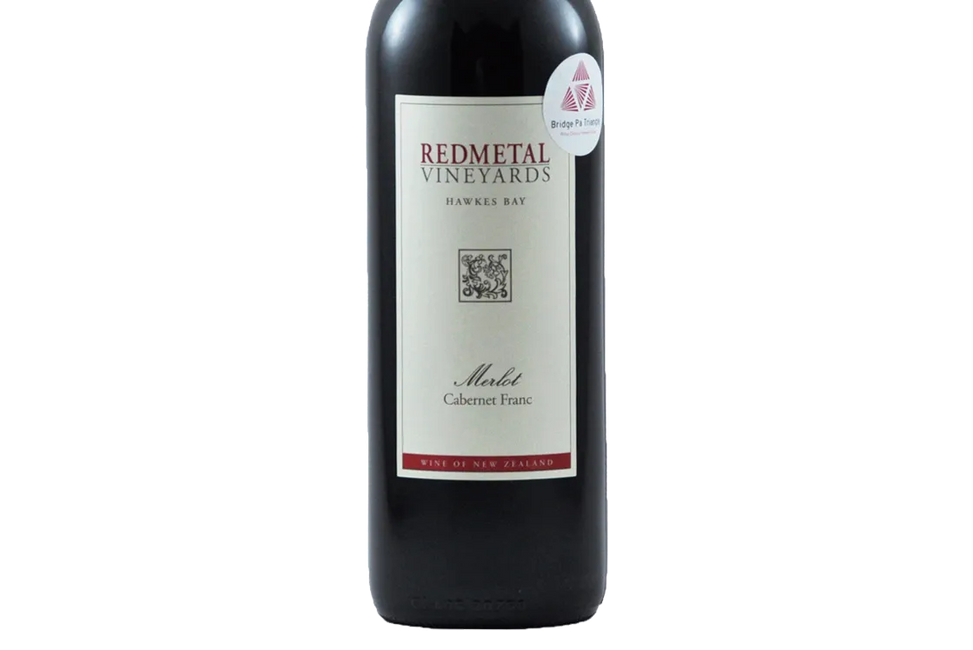 Redmetal Vineyard's Hawkes Bay Merlot Cabernet Franc 2016 - Merlot - Black Market