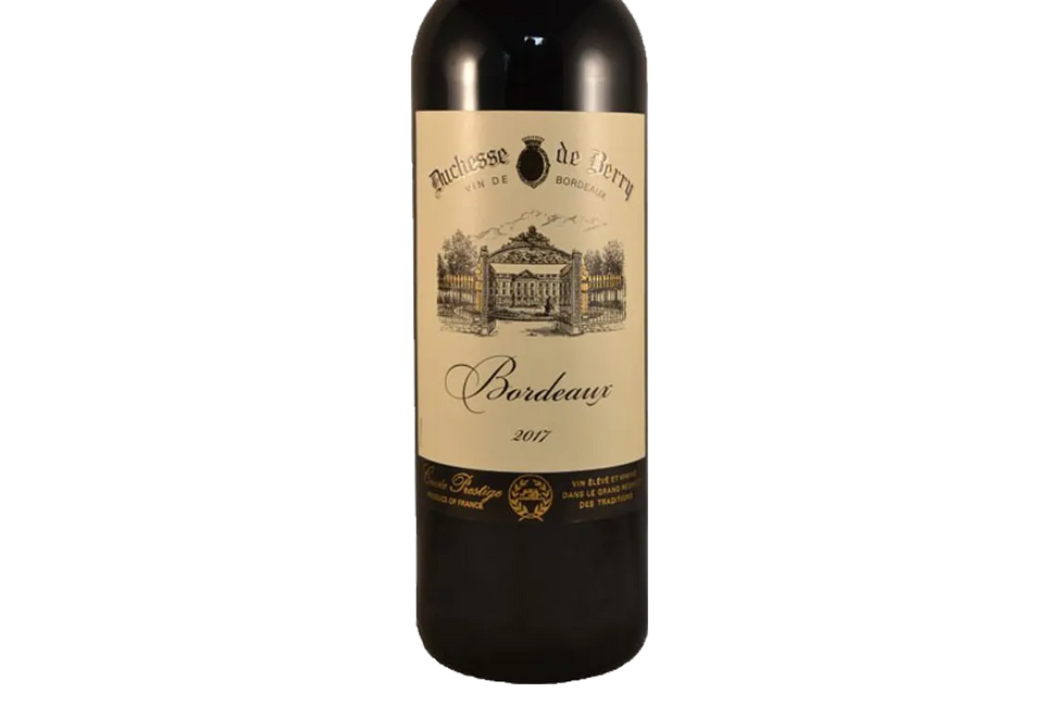 Duchesse De Berry Bordeaux 2017 (France) - Bordeaux Blend - Black Market