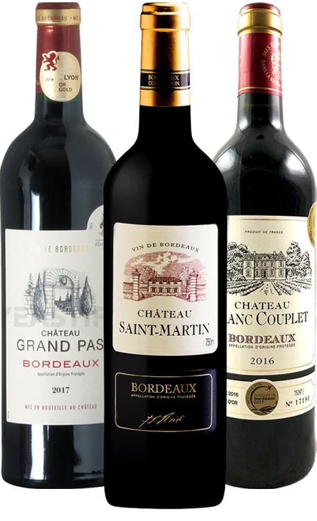 Gold Medal Beautiful Bordeaux Collection (France) - Bordeaux Blend - Black Market