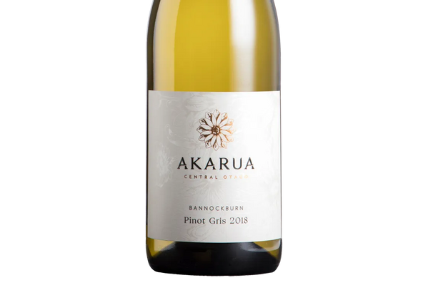 Akarua Bannockburn Central Otago Pinot Gris 2018 - Pinot Gris - Black Market