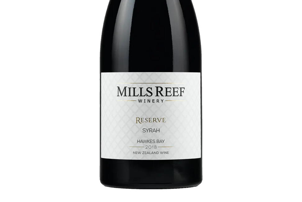 Mills Reef Reserve Hawke's Bay Syrah 2018 - Syrah - Black Market