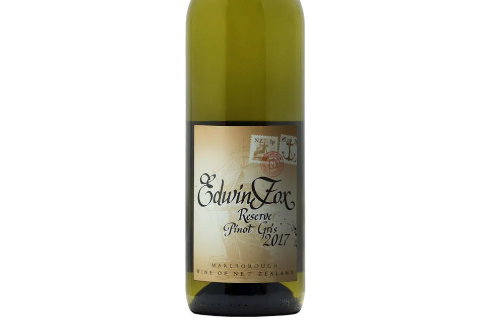 Edwin Fox Reserve Marlborough Pinot Gris 2017 - Pinot Gris - Black Market
