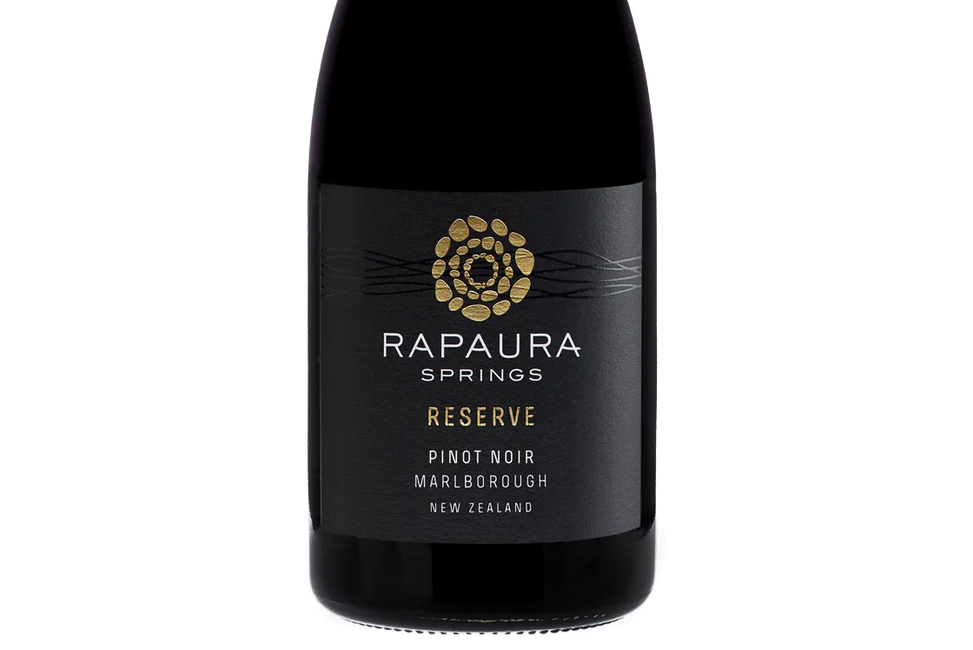Rapaura Springs Reserve Marlborough Pinot Noir 2018 - Pinot Noir - Black Market