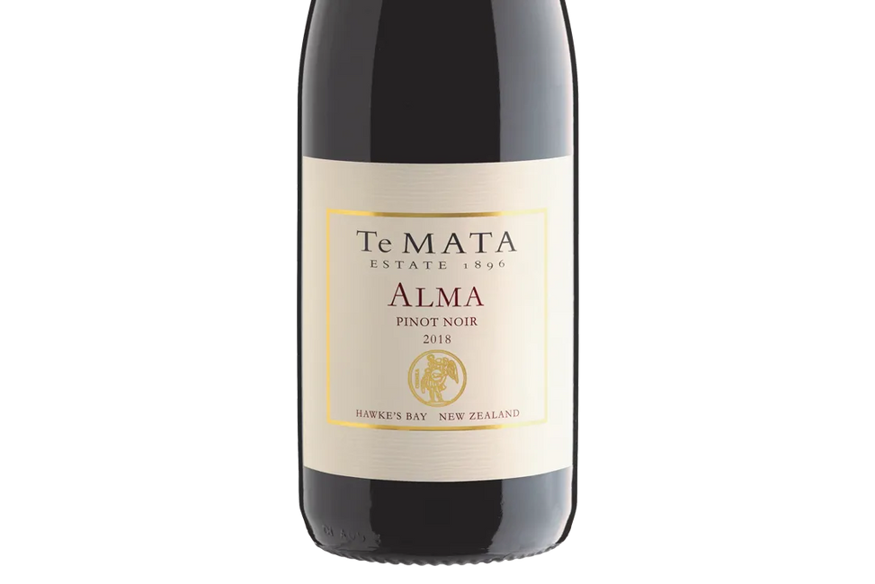 Te Mata Estate Alma Hawke's Bay Pinot Noir 2018 - Pinot Noir - Black Market