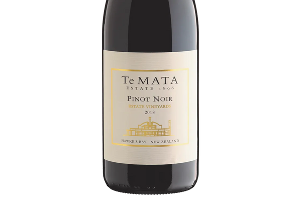 Te Mata Estate Vineyards Hawke's Bay Pinot Noir 2018 - Pinot Noir - Black Market