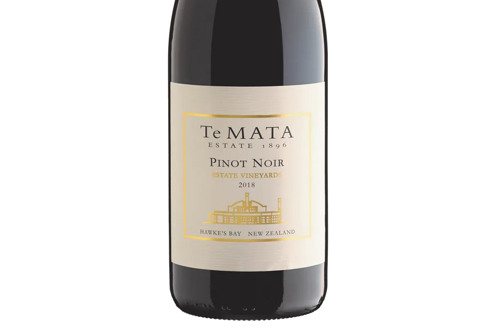 Te Mata Estate Vineyards Hawke's Bay Pinot Noir 2018 - Pinot Noir - Black Market