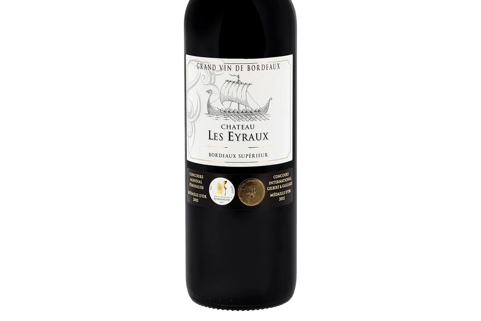 Château Les Eyraux Bordeaux Superieur 2016 (France) - Bordeaux Blend - Black Market