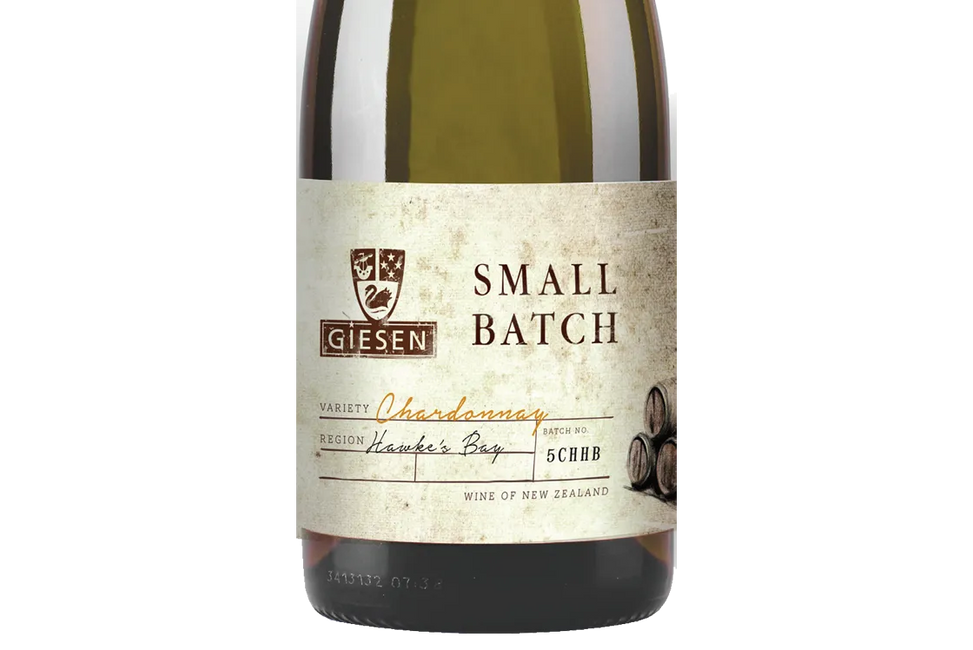 Giesen Small Batch Hawke's Bay Chardonnay 2018 - Chardonnay - Black Market