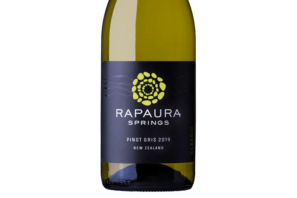 Rapaura Springs Classic Marlborough Pinot Gris 2019 - Pinot Gris - Black Market