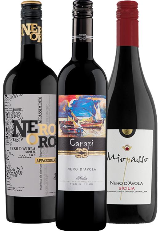 Gold Medal Nero D'Avola Discovery Collection (Italy) - Mixed Case - Black Market