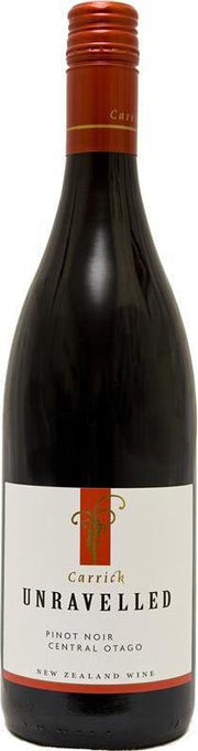 Carrick Unravelled Single Vineyard Central Otago Pinot Noir 2018 - Pinot Noir - Black Market
