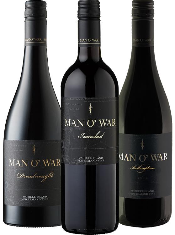 The Man O' War Black Label Red Collection - Mixed Case - Black Market