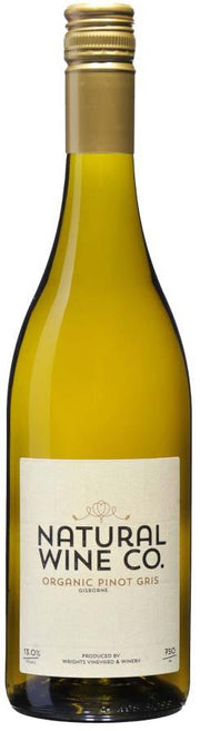 Natural Wine Co Gisborne Organic Pinot Gris 2018 - Pinot Gris - Black Market