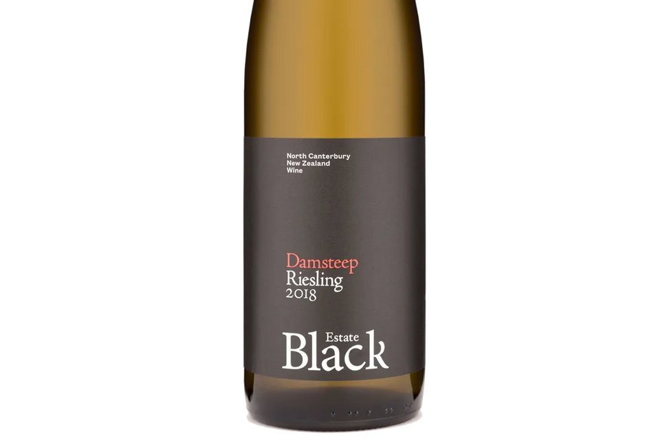 Black Estate Damsteep Waipara Riesling 2018 - Riesling - Black Market