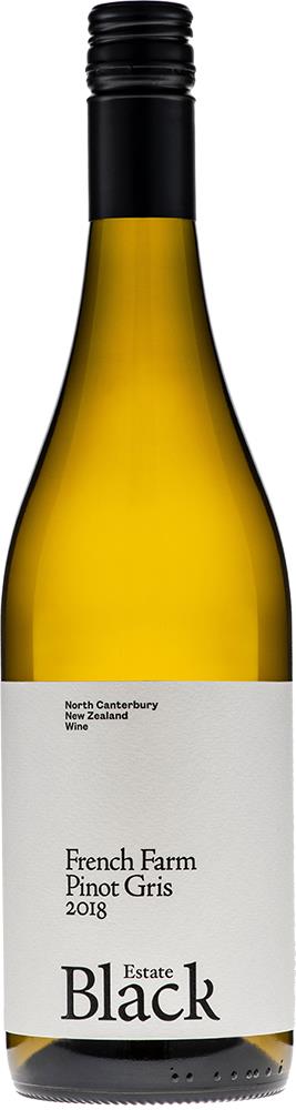 Black Estate French Farm Waipara Pinot Gris 2018 - Pinot Gris - Black Market