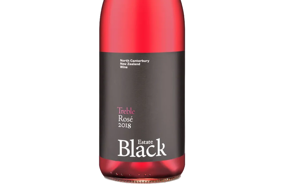 Black Estate Treble Waipara Rosé 2018 - Rosé - Black Market