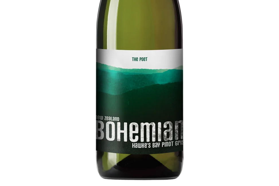 Bohemian 'The Poet' Hawke's Bay Pinot Gris 2018 - Pinot Gris - Black Market