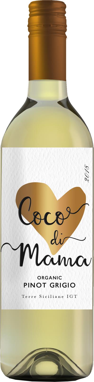Coco di Mama Organic Pinot Grigio 2018 (Italy) - Pinot Gris - Black Market