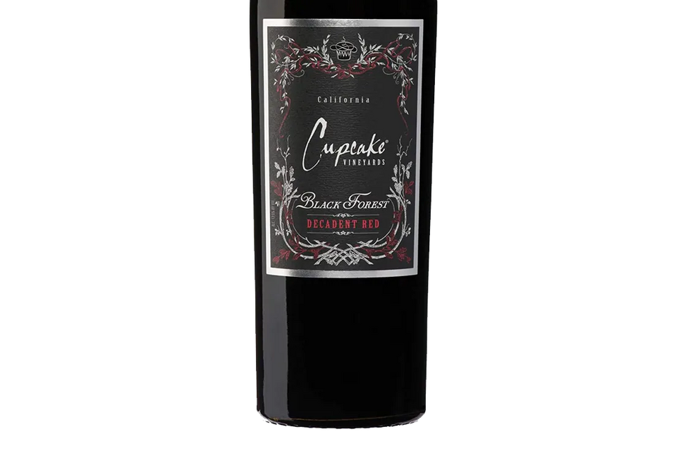 Cupcake Vineyards Black Forest Decadent Red NV (California) - - Black Market