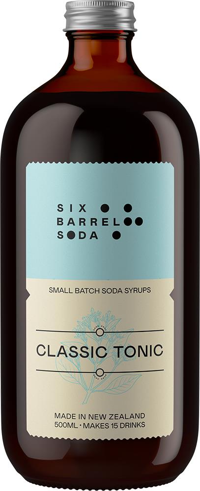 Six Barrel Soda Co. Classic Tonic Syrup (500ml) - Syrup - Black Market