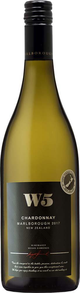 W5 Marlborough Chardonnay 2017 - Chardonnay - Black Market