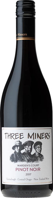 Three Miners Warden's Court Central Otago Pinot Noir 2017 - Pinot Noir - Black Market