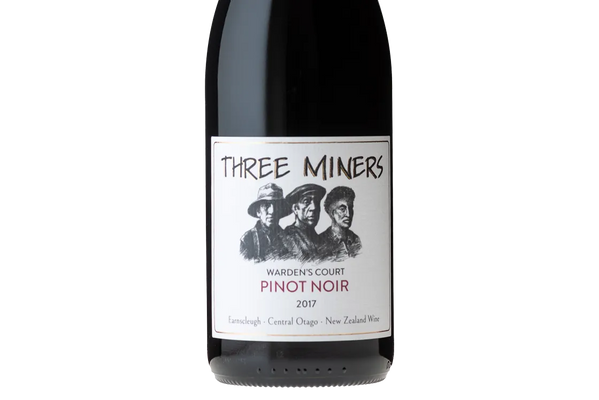 Three Miners Warden's Court Central Otago Pinot Noir 2017 - Pinot Noir - Black Market