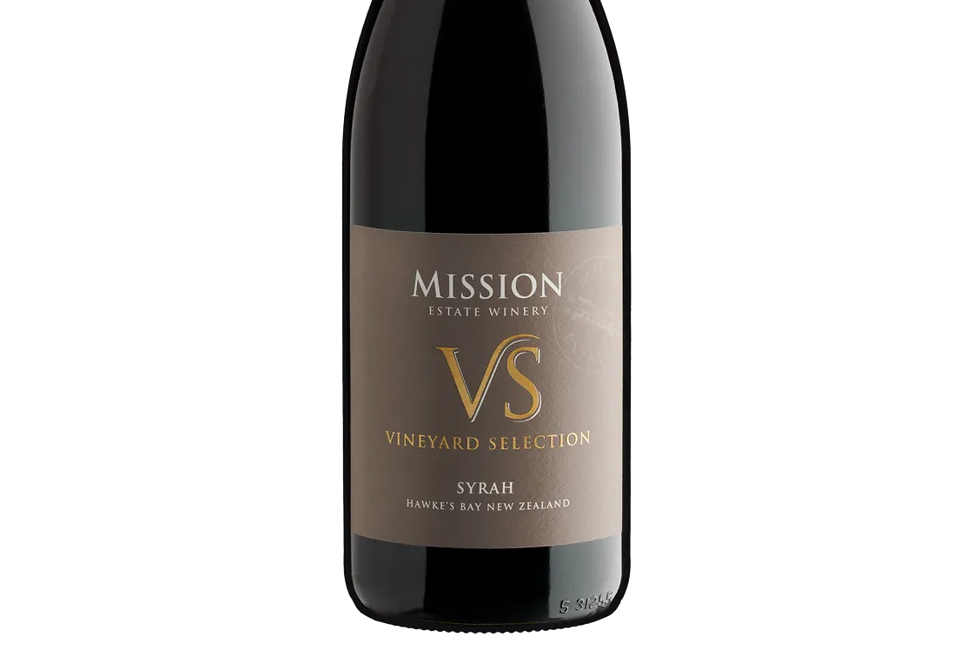 Mission Estate Vineyard Selection Hawke's Bay Syrah 2018 - Syrah - Black Market