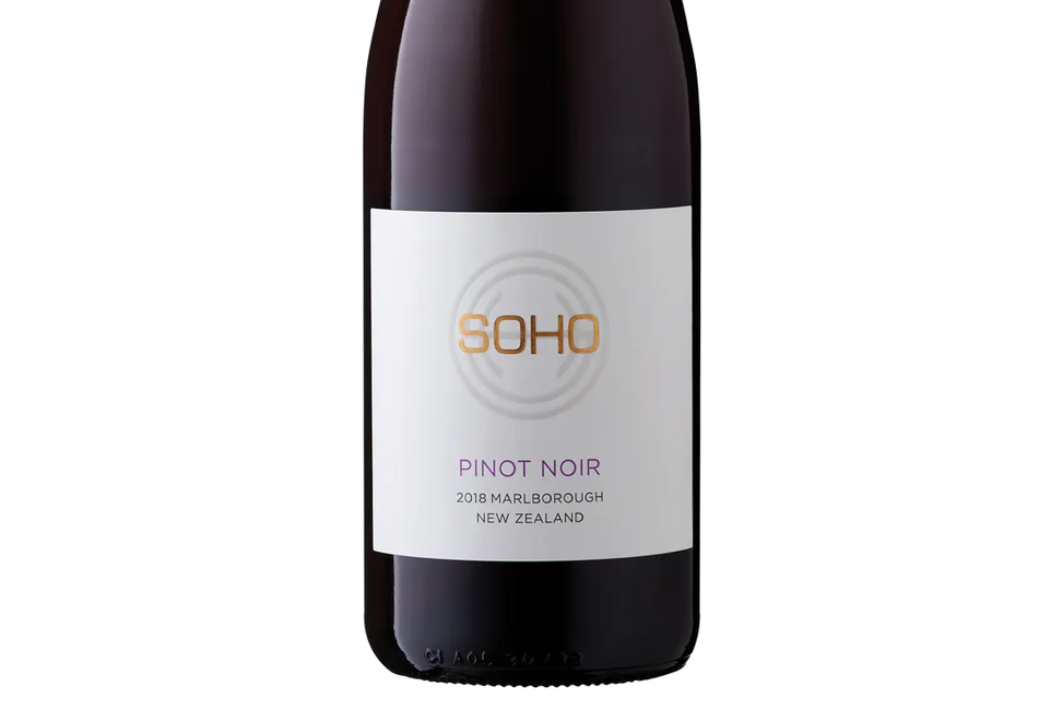 SOHO White Collection Marlborough Pinot Noir 2018 - Pinot Noir - Black Market