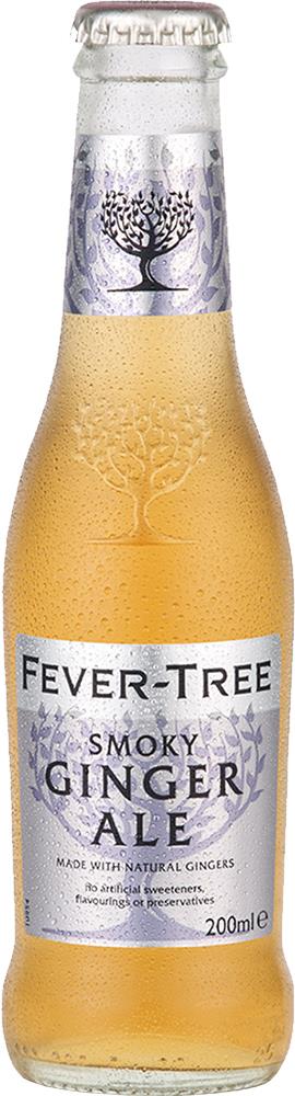 Fever Tree Premium Smoky Ginger Ale 24 x 200ml - Soda - Black Market