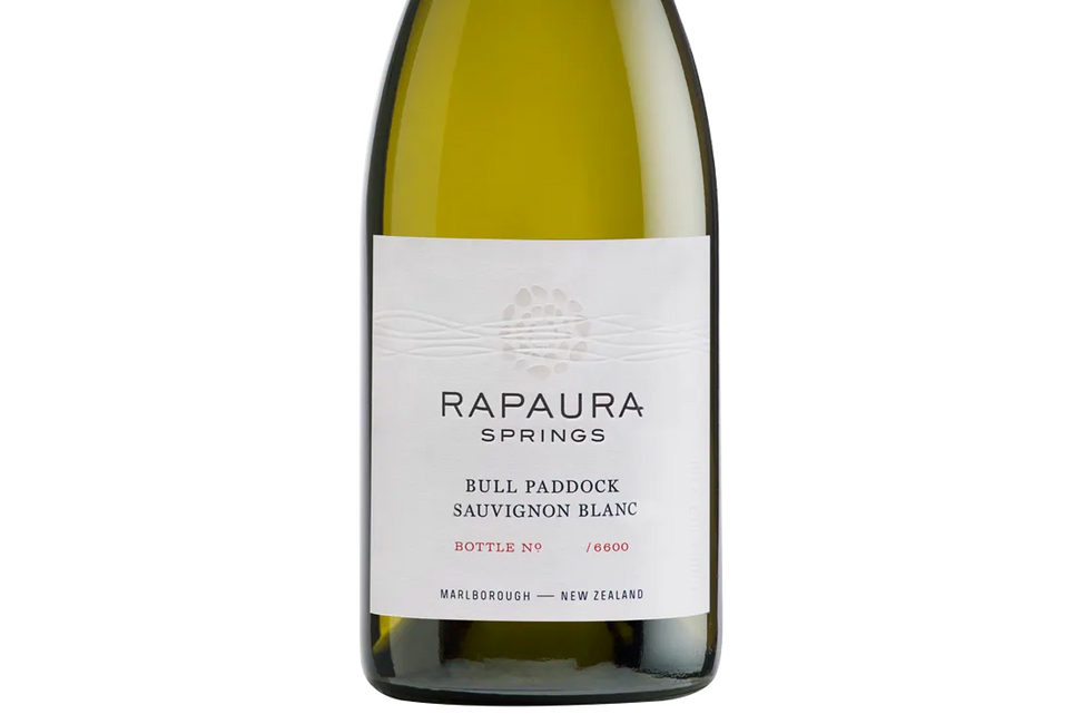 Rapaura Springs Single Vineyard Bull Paddock Marlborough Sauvignon Blanc 2018 - Sauvignon Blanc - Black Market