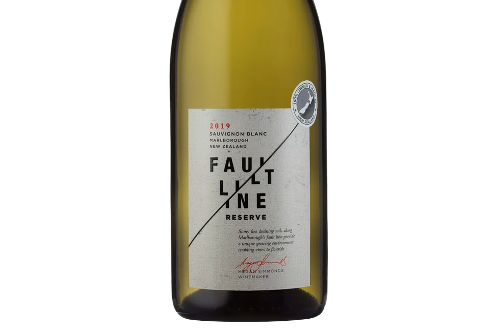 Faultline Reserve Marlborough Sauvignon Blanc 2019 - Sauvignon Blanc - Black Market