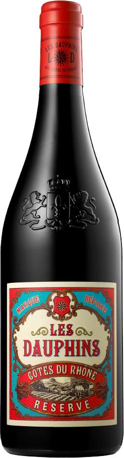 Les Dauphins Côtes du Rhône Reserve Rouge 2017 (France) - Grenache - Black Market
