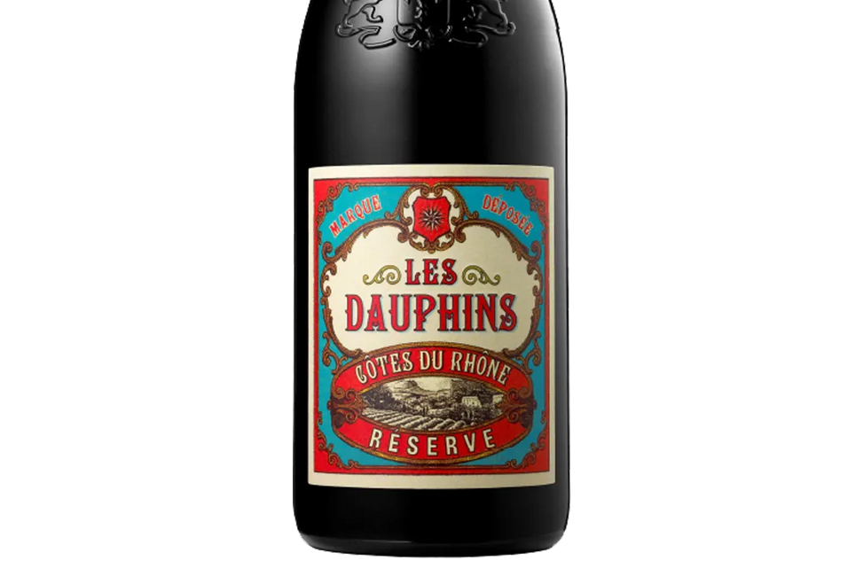 Les Dauphins Côtes du Rhône Reserve Rouge 2017 (France) - Grenache - Black Market