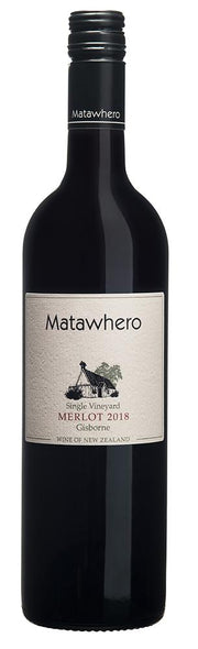 Matawhero Single Vineyard Gisborne Merlot 2018 - Merlot - Black Market