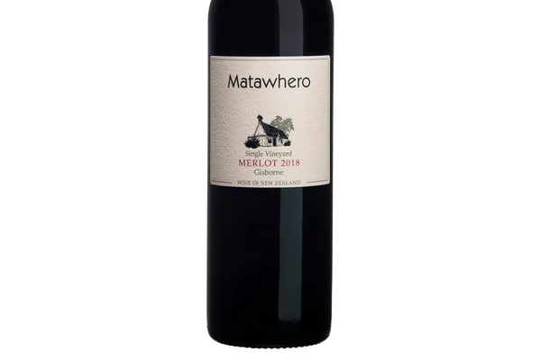 Matawhero Single Vineyard Gisborne Merlot 2018 - Merlot - Black Market