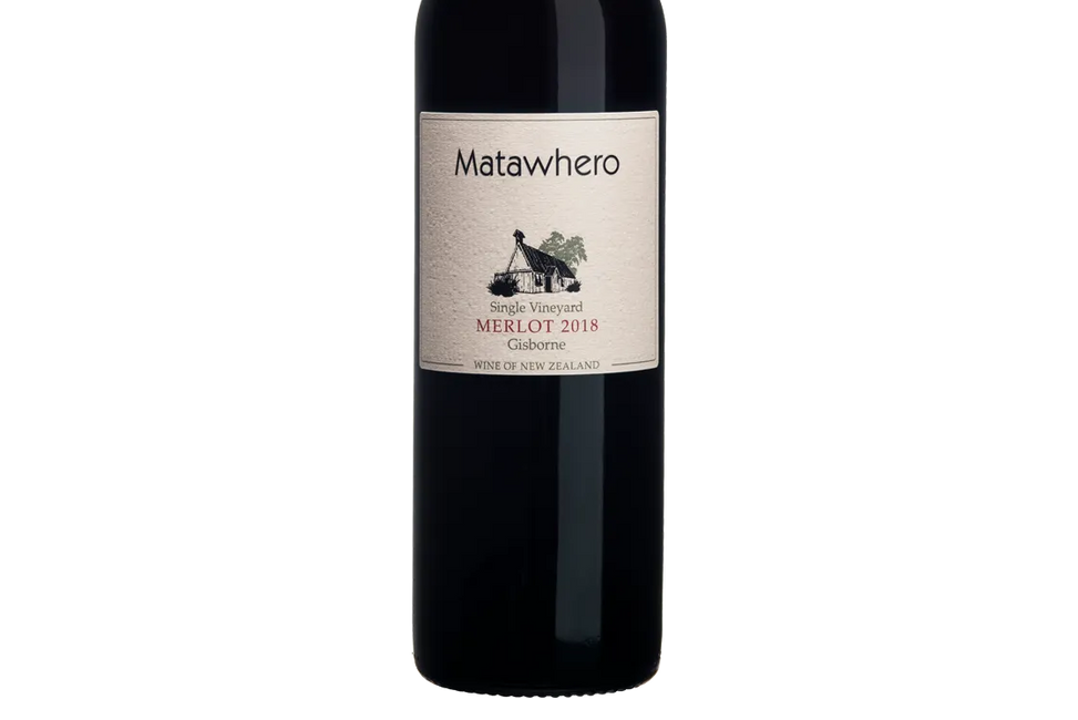 Matawhero Single Vineyard Gisborne Merlot 2018 - Merlot - Black Market