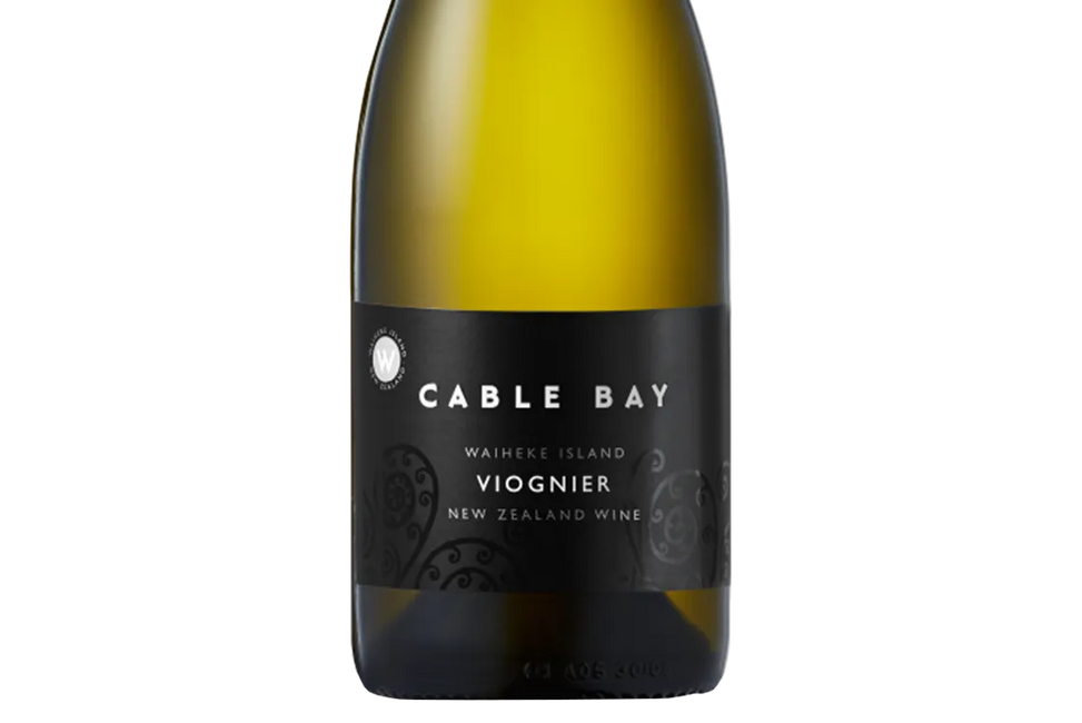 Cable Bay Waiheke Island Viognier 2019 - Viognier - Black Market