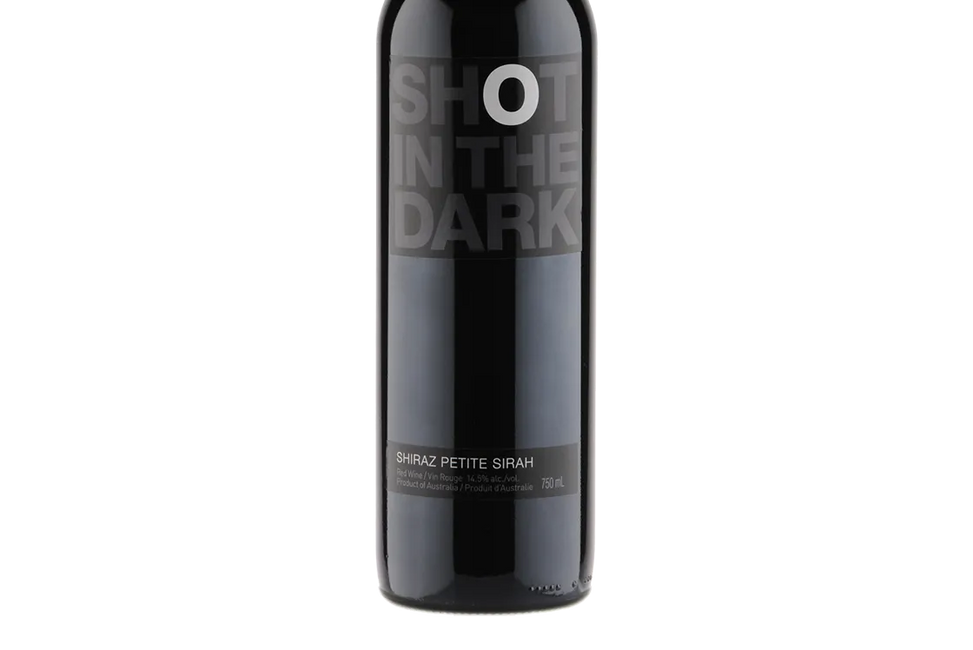 Shot in the Dark Shiraz / Petite Sirah 2018 (Australia) - Shiraz - Black Market