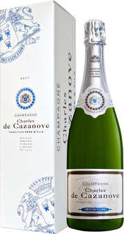 Charles de Cazanove Champagne Tradition Brut NV (France) (Gift Box) - Champagne - Black Market
