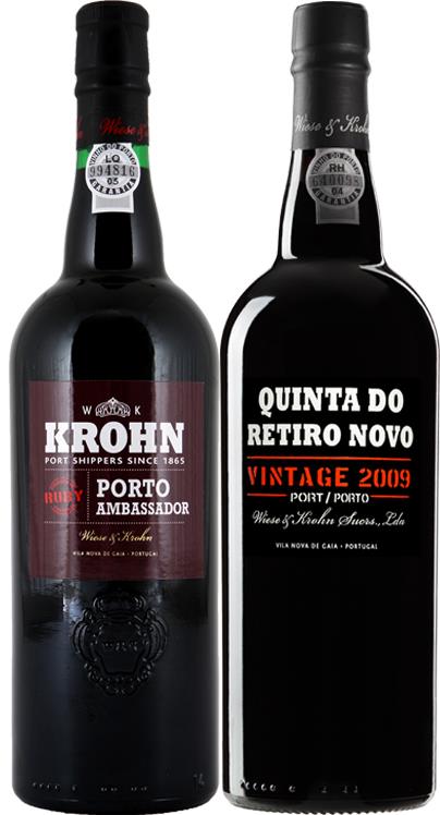 Krohn Port Gift Collection Twin Pack (Portugal) - Port - Black Market